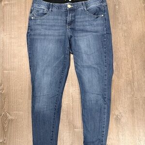 Wit & Wisdom Dark Blue Skinny Jeans